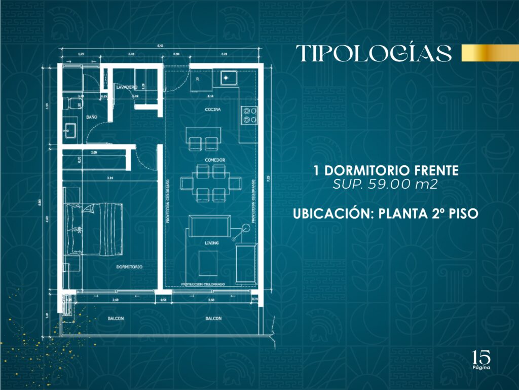 departamento 1 dormitorio