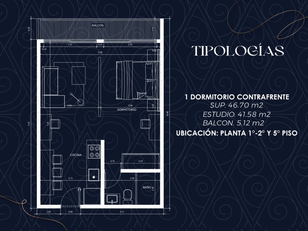 departamento contrafrente
